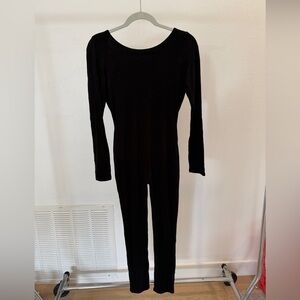 Naked Wardrobe Midnight Black Jumpsuit